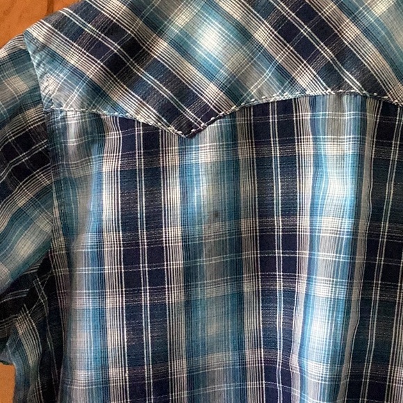 Boys Wrangler Pearl Snap - Picture 4 of 5